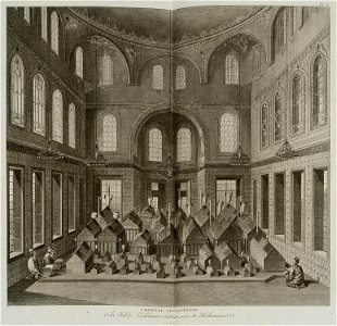 Chapelle sépulchrale de la Validé Terkham-Sultane, mere de Mohammed IV - D'ohsson Mouradgea - 1787