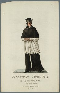 Chanoine régulier de la congrégation de St. Laurent d'Oulx, objectnr A 16372