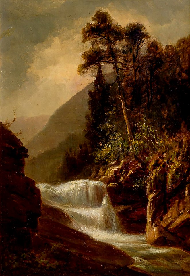 The Ellis River, White Mountains by Benjamin Champney