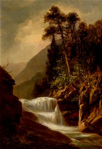 The Ellis River, White Mountains by Benjamin Champney