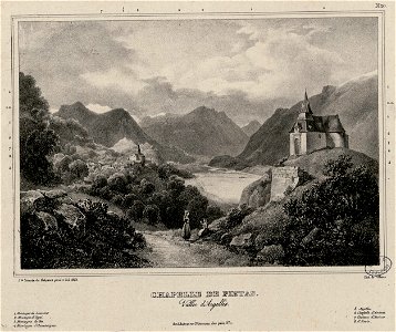 Chapelle de Pietas, vallée d' Argellès (i.e. Argelès) - Fonds Ancely - B315556101 A SARAZINDEBELMONT 018