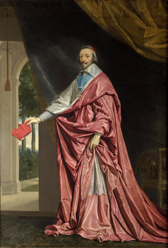 Philippe de Champaigne - Portrait de Cardinal Richelieu (NGL)