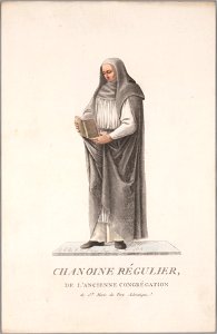 Chanoine régulier de l'ancienne congrégation de Sainte Marie, objectnr A 16283