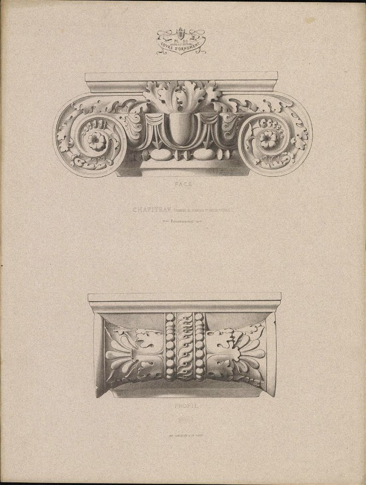 Chapiteau (Tombeau a St Denis), objectnr A 59263