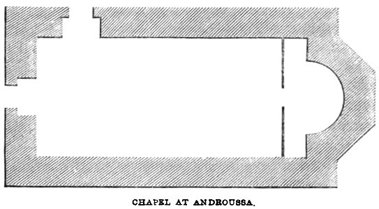 Chapel at Androussa. John M. Neale. A history of the Holy Eastern Church. P.184