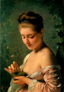 Chaplin-La ragazza col nido-1869