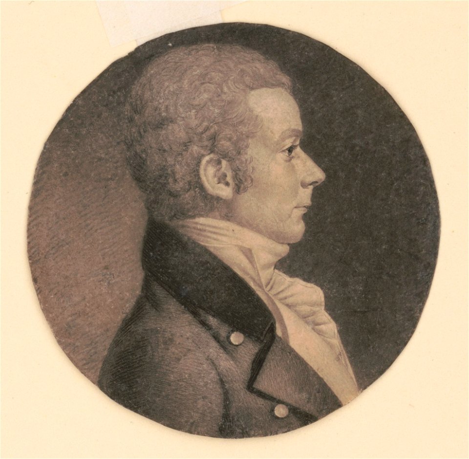 Champneis, head-and-shoulders portrait, right profile LCCN2007675951