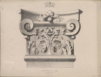 Chapiteau, (Château de Chambord), Style Renaissance, objectnr A 59258