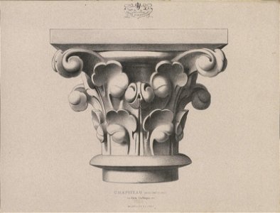 Chapiteau (Notre Dame de Paris), Style Gothique, objectnr A 59246