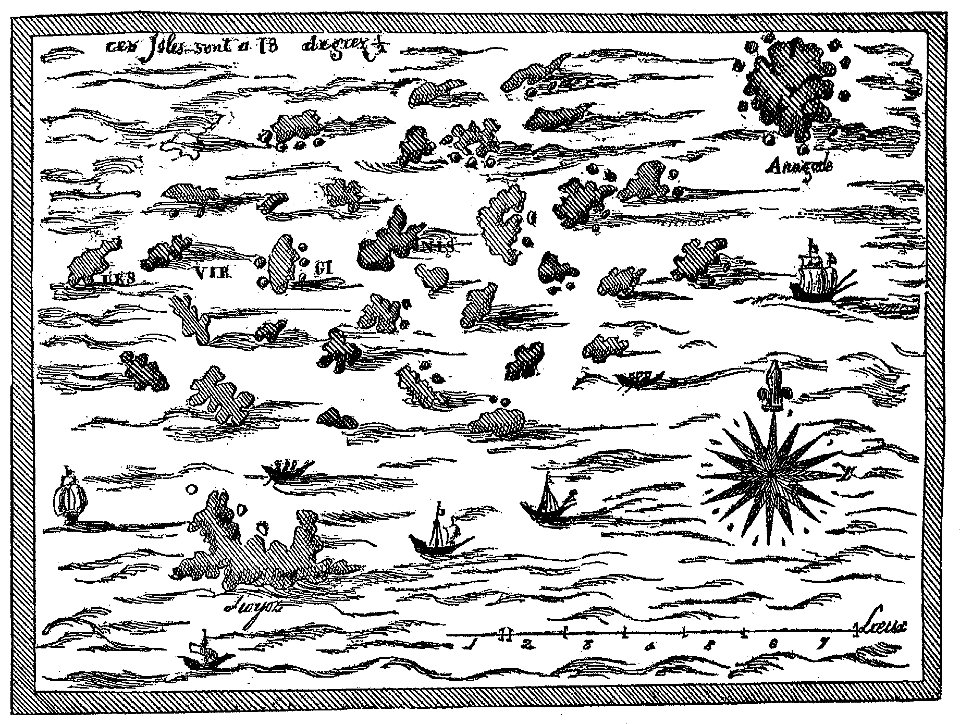 Champlain - Oeuvres de Champlain publiées sous le patronage de l'Université Laval, Tome 1, 1870 - planche - 009