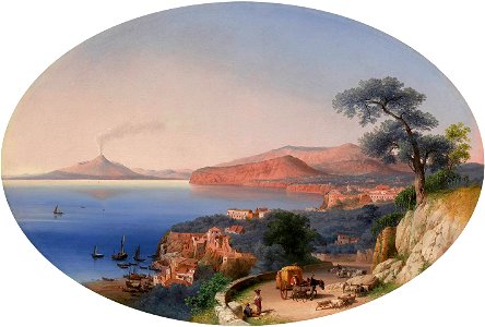 'The Bay of Naples' by John Gadsby Chapman