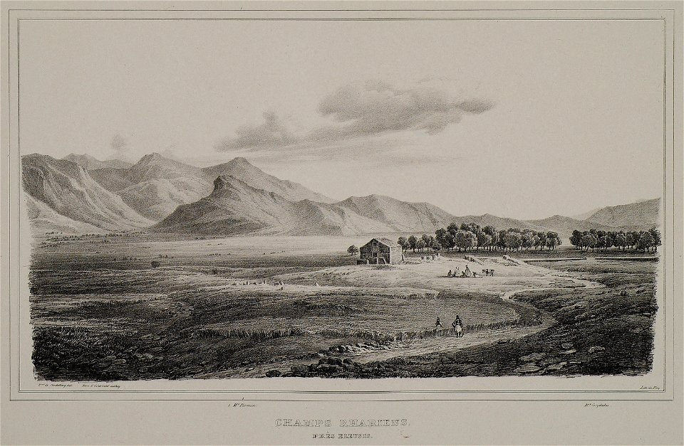 Champs Rhariens, près Eleusis - Stackelberg Otto Magnus Von - 1834