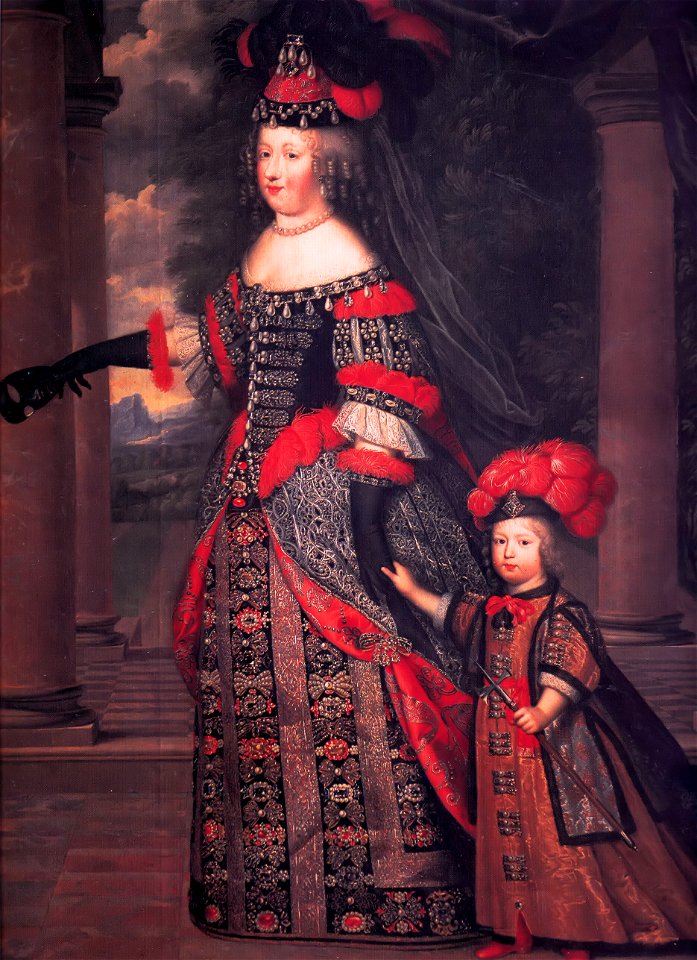 Charles Beaubrun María Teresa de Austria y el Gran Delfín