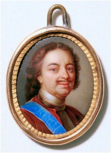 Charles Boit - Peter I den store (1672-1725), tsar av Ryssland - NMB 536 - Nationalmuseum