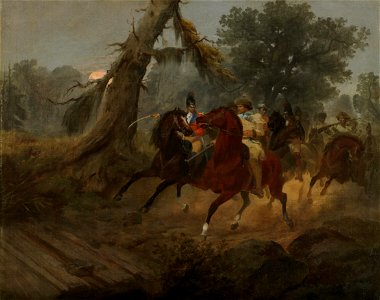 Alonzo Chappel - The Ride of General Marion's Men - 44.15 - Minneapolis Institute of Arts