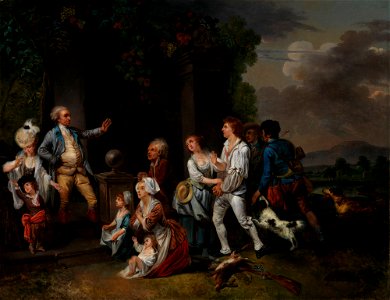 Charles Benazech - The Poacher Released - A I 403 - Finnish National Gallery
