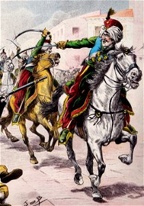 Charge des Mamelouks de la Garde impériale lors du Dos de Mayo