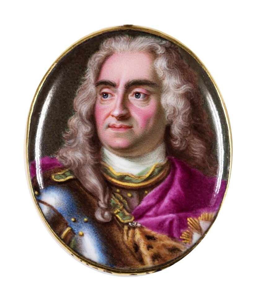 Charles Boit - August II den starke (1670-1733), kurfurste av Sachsen, kung av Polen - NMB 2122 - Nationalmuseum