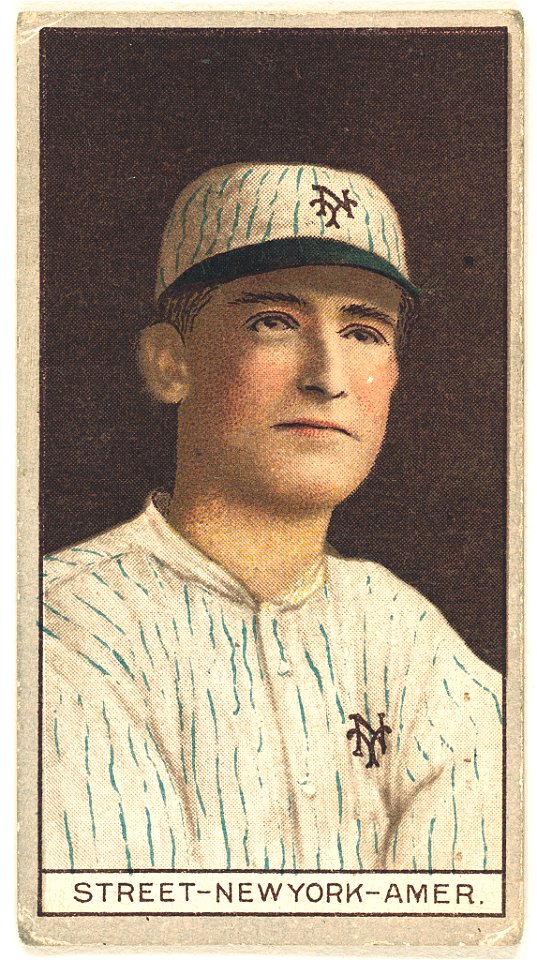 Charles (Gabby) Street, New York Highlanders, baseball card portrait LCCN2008677925
