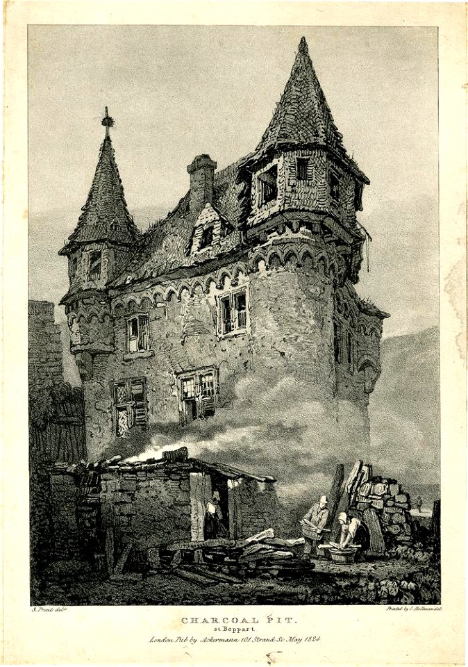 Charcoal pit. at Boppart. (BM 1890,0821.2)
