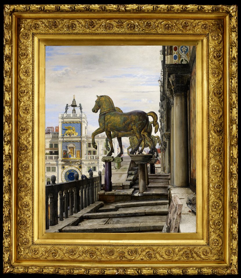 Charles Caryl Coleman - The Bronze Horses of San Marco, Venice - 79.13 - Minneapolis Institute of Arts