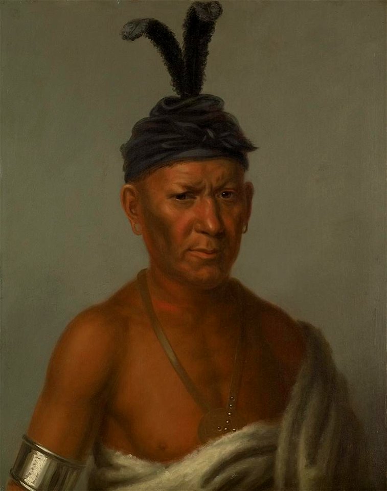 Charles Bird King - Wakechai (Crouching Eagle), Saukie Chief - 2010.88 - Crystal Bridges Museum of American Art
