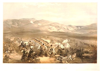 Charge of the Heavy Cavalry Brigade (BM 1944,0405.2.6 1)
