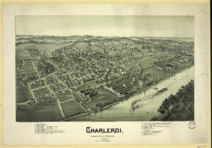 Charleroi, Washington County Pennsylvania, 1897 LCCN2003681812