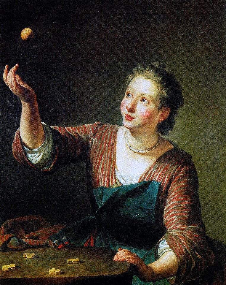 Chardin - Les Osselets