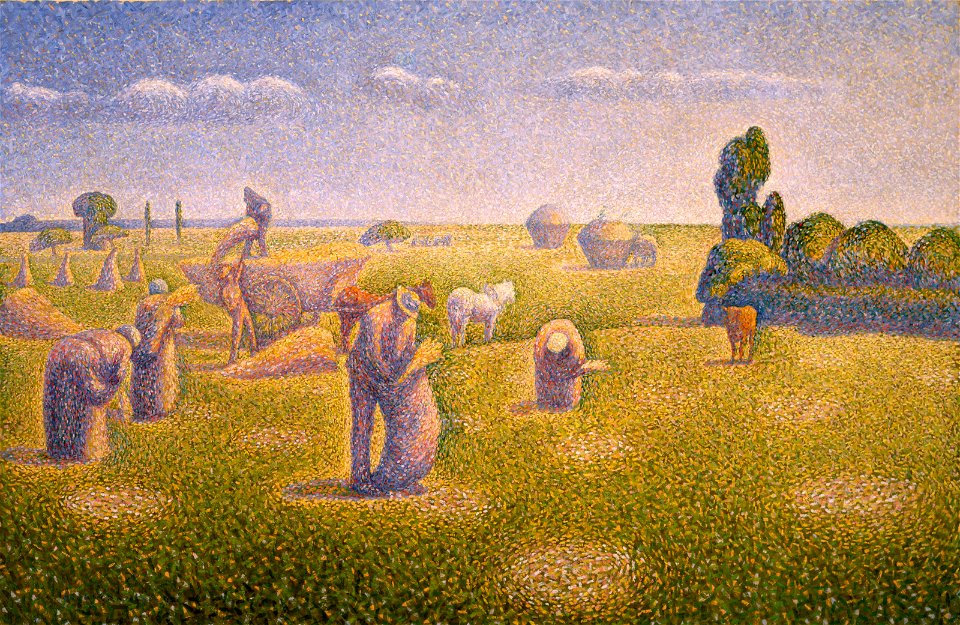 Charles Angrand - The Harvesters - 98.267 - Museum of Fine Arts, Houston