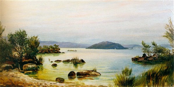 Charles Blomfield - Lake Rotorua, 1908