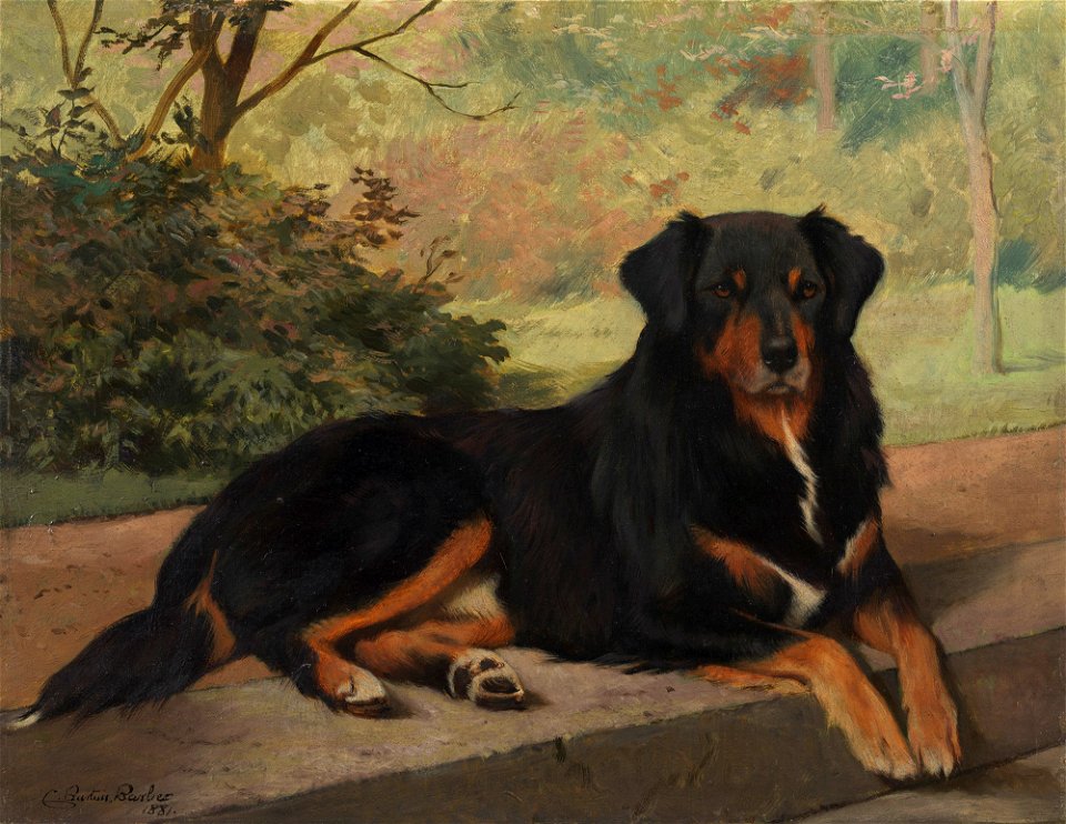 Charles Burton Barber (1845-94) - Noble - RCIN 403859 - Royal Collection