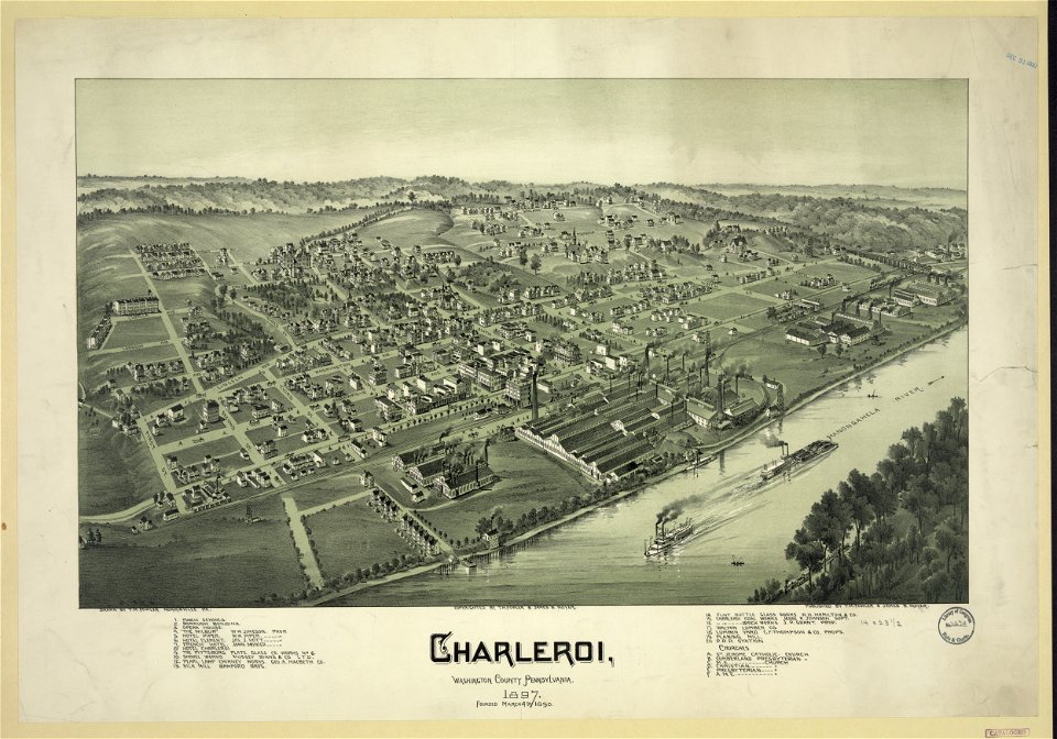Charleroi, Washington County Pennsylvania, 1897 LCCN2003681812