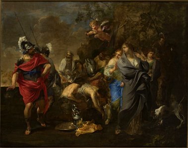 Charles Alphonse Du Fresnoy - Aeneas and Dido - M.Ob.2522 - National Museum in Warsaw