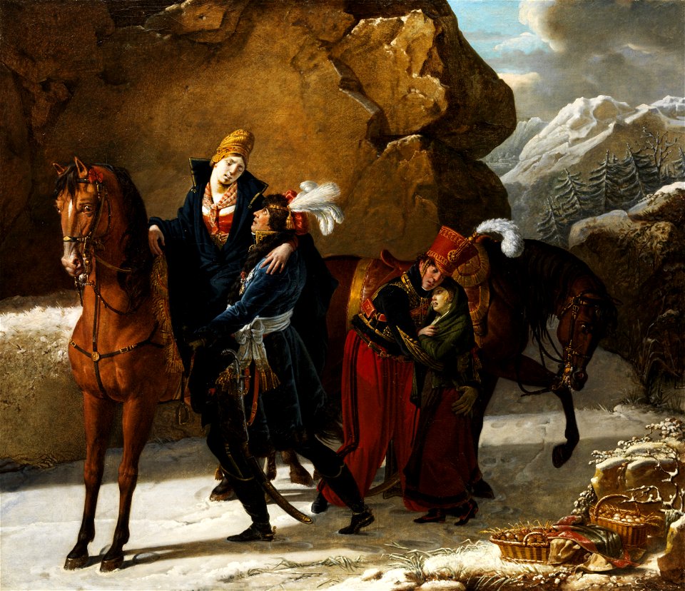 Charles Brocas Humane Geste des Prinzen von Neuchâtel