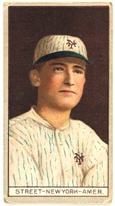 Charles (Gabby) Street, New York Highlanders, baseball card portrait LCCN2008677925