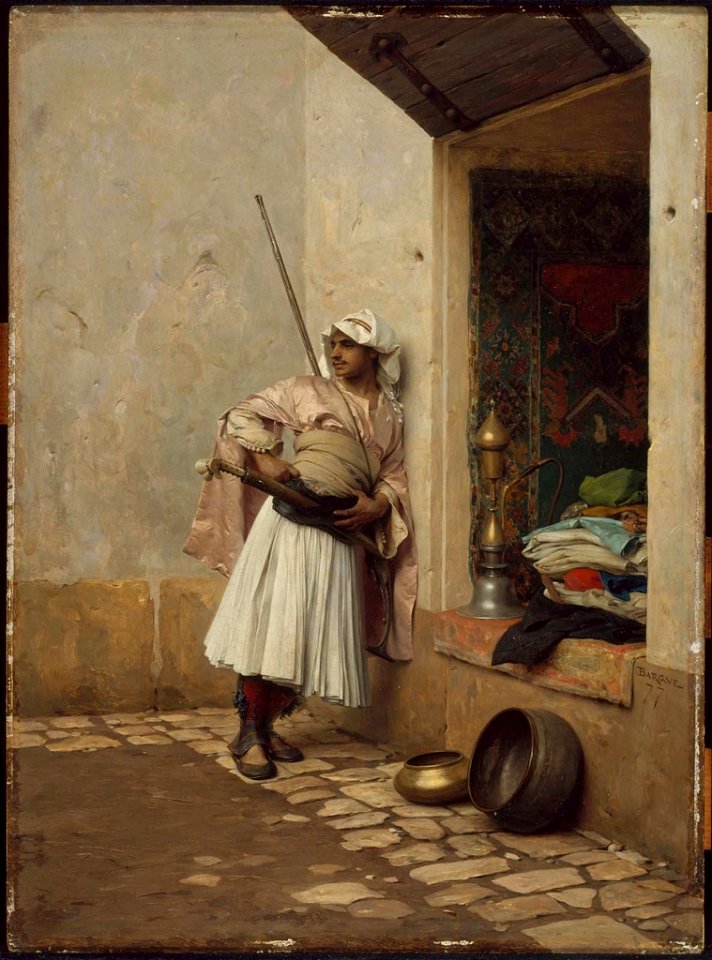 Charles Bargue - Turkish Sentinel - 03.601 - Museum of Fine Arts