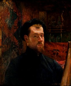 Charles Cottet - Autoportrait - PDUT1446 - Musée des Beaux-Arts de la ville de Paris