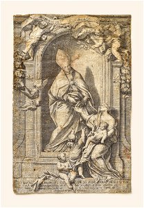 Charity of St Thomas of Villanova - Melchiorre Caffa