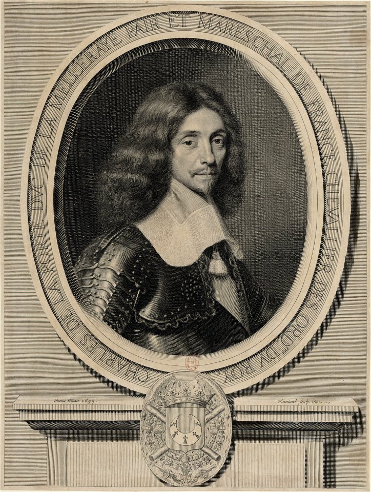 Charles de la Porte Duc de la Meilleraye by Robert Nanteuil