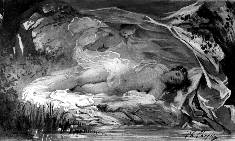 Charles Chaplin - Venus and Cupid - Walters 371640