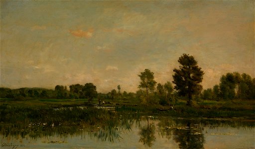 Charles François Daubigny - The Marsh - 1894.1044 - Art Institute of Chicago
