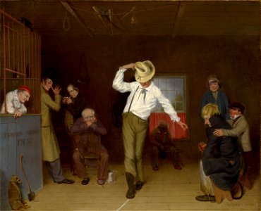 Charles Deas - Walking the Chalk - 2007.740 - Museum of Fine Arts