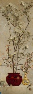 Charles Caryl Coleman - Still Life with Azaleas and Apple Blossoms - 2001.255 - Museum of Fine Arts