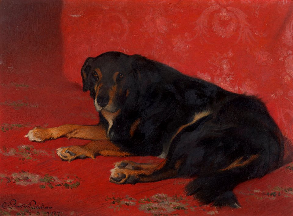Charles Burton Barber (1845-94) - Noble - RCIN 408964 - Royal Collection
