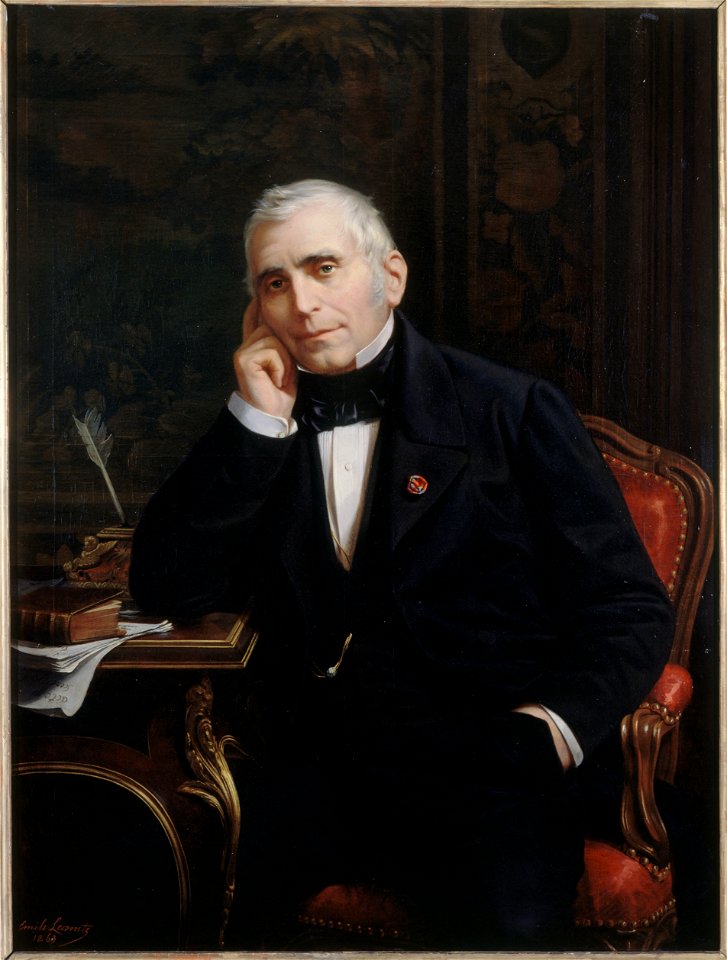 Charles Emile Hippolyte Lecomte-Vernet - Portrait d'Eugène Scribe (1791-1861), auteur dramatique - P1354 - Musée Carnavalet
