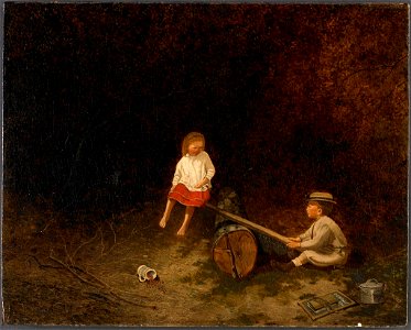 Charles Caleb Ward - The Height of Her Ambition - 2004.192 - Fogg Museum