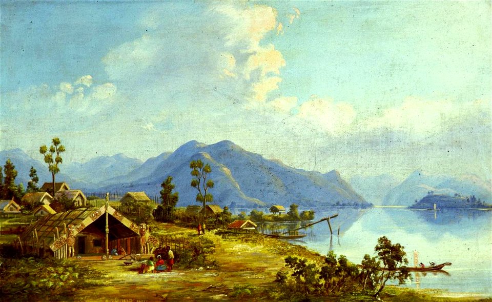 Charles Blomfield - Rotokakahi From Kaitereria - Sarjeant Gallery