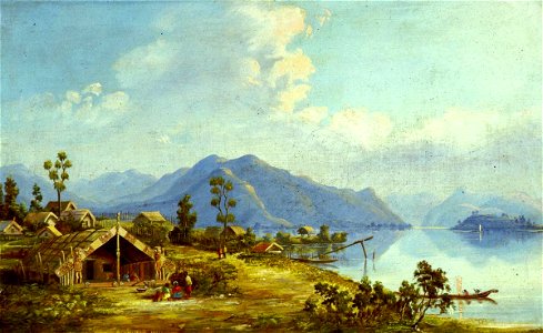 Charles Blomfield - Rotokakahi From Kaitereria - Sarjeant Gallery
