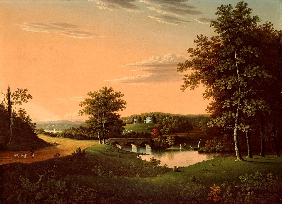 Charles B. Lawrence - Point Breeze, the Estate of Joseph Napoleon Bonaparte at Bordentown, New Jersey - 1987.170 - Art Institute of Chicago